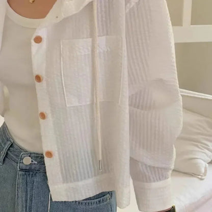 Women Shirt Summer Fashion Sunshade Long Sleeve Casual    Your Coastal Marketplace | Shoreshopper.com