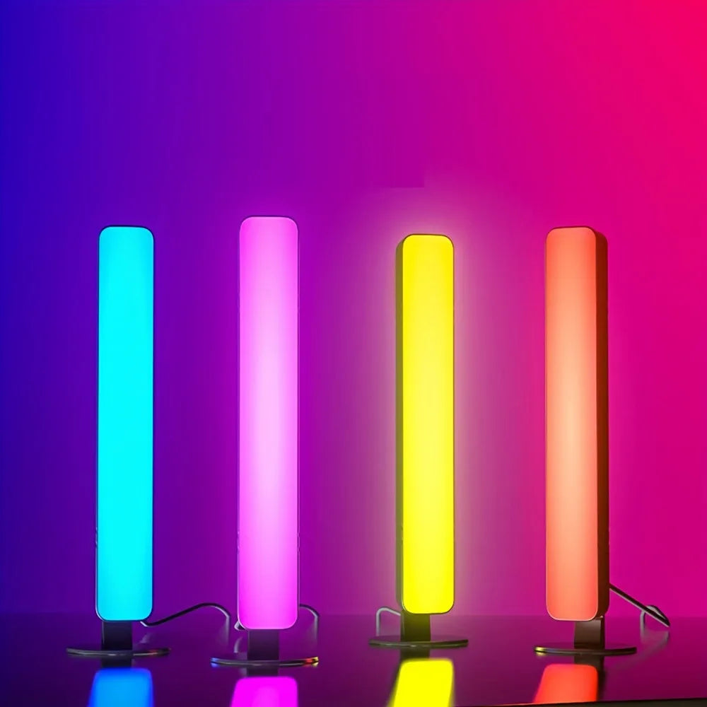 RGB Pickup Light Music Rhythm Lights Upgraded USB Rechargeable Model Christmas Decoration Desktop RGB Light Bar Music Rhythm - ShoreCo.Shop