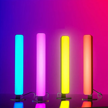 RGB Pickup Light Music Rhythm Lights Upgraded USB Rechargeable Model Christmas Decoration Desktop RGB Light Bar Music Rhythm - ShoreCo.Shop