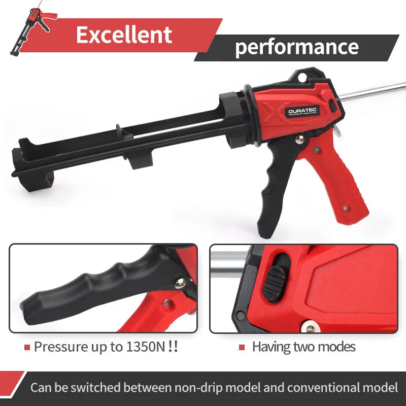 1350N Rotatable Caulking Gun Manual Glue Sealant Gun Finishing Tools Glass Corner Seam Filling Concrete Tile Joint Hand Tools    Home Decor Supply | Online Retail | ShoreShopper.com