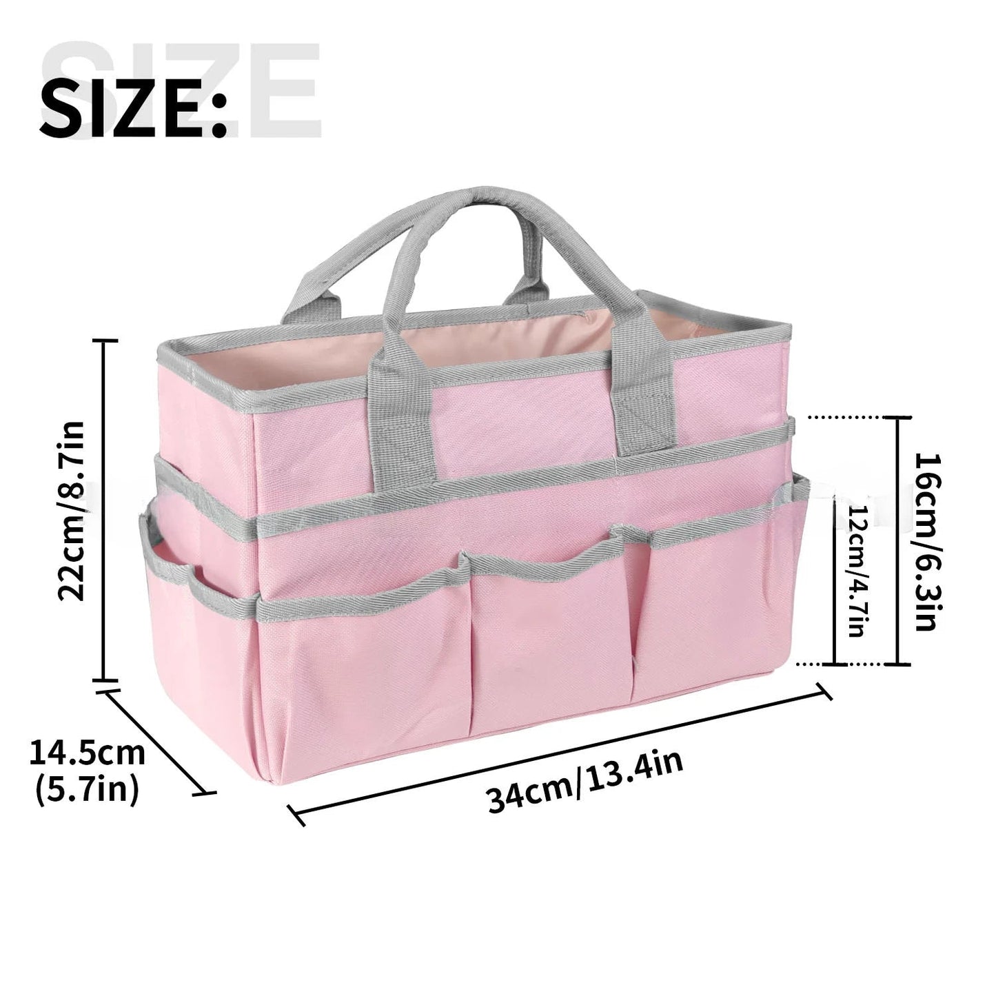 Art Supplies Teacher Portable Storage Bag, Gardening and Trimming Tool Bag, Craft Work Storage Bag, Portable Foldable Tote Pouch    Home Decor Supply | Online Retail | ShoreShopper.com