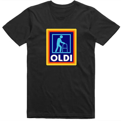 Fathers Day Gift Mens Funny T-Shirt Oldi Parody Gift Summer Men's and Women's Loose and Breathable T-shirt Top    Your Coastal Marketplace | Shoreshopper.com