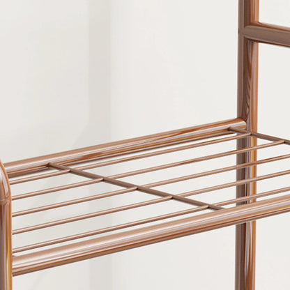Independent Hanger Brown Metal Shoe Hanger 4 Hooks Clothes Rack Clothes Hangers Coat Hanger Stand Wardrobe Stand    Home Decor Supply | Online Retail | ShoreShopper.com
