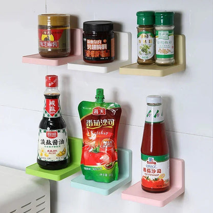 Bathroom Shelf Without Drilling Soap Dish Floating Shelves Plastic Kitchen Organizer Shower Caddy Spice Rack Shipping Free Items    Home Decor Supply | Online Retail | ShoreShopper.com