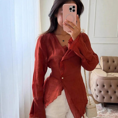 Women Blouses 2026 Spring Summer Long Sleeve Blouse Woman Blouse Shirt Office Elegant Work Shirt Top Blusas Mujer De Moda    Your Coastal Marketplace | Shoreshopper.com