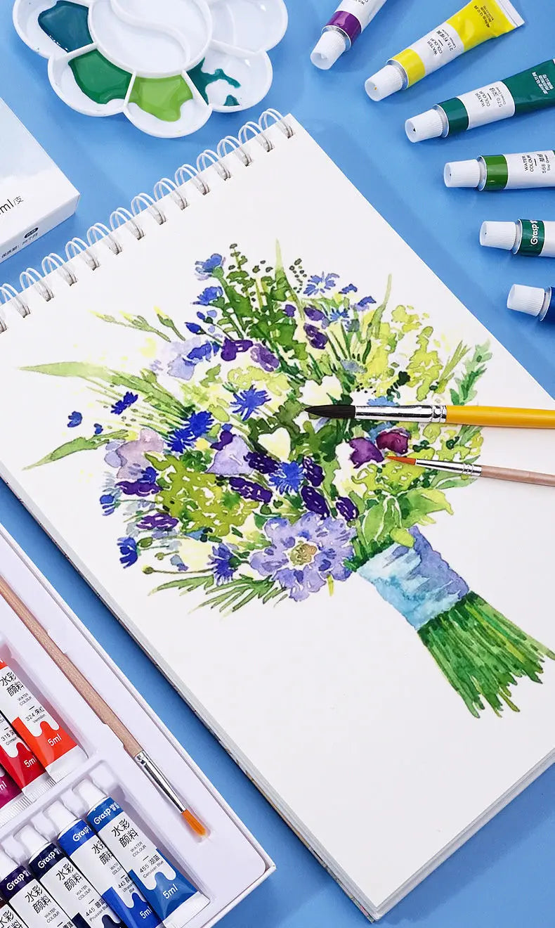 Watercolor Paint Set Art Painting Tools for Students Painting Beginners 12 Colors Washable 24 Colors    Home Decor Supply | Online Retail | ShoreShopper.com