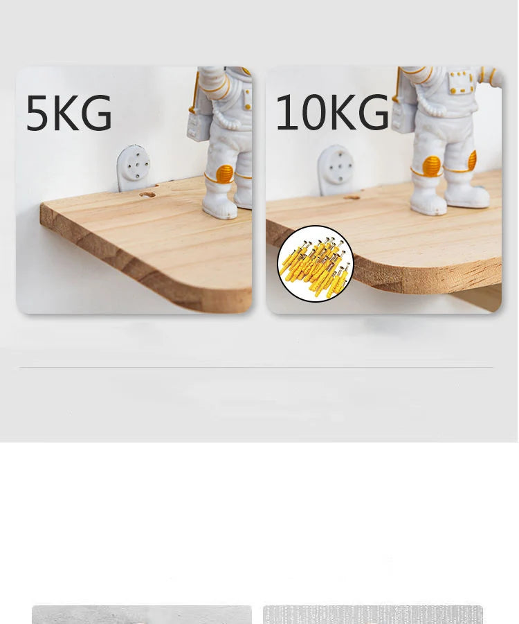 Floating Shelves for Wall Decor,Soild Wood Wall Mounted Shelf for Bathroom,Bedroom,Living Room Kitchen Storage&Decoration    Home Decor Supply | Online Retail | ShoreShopper.com