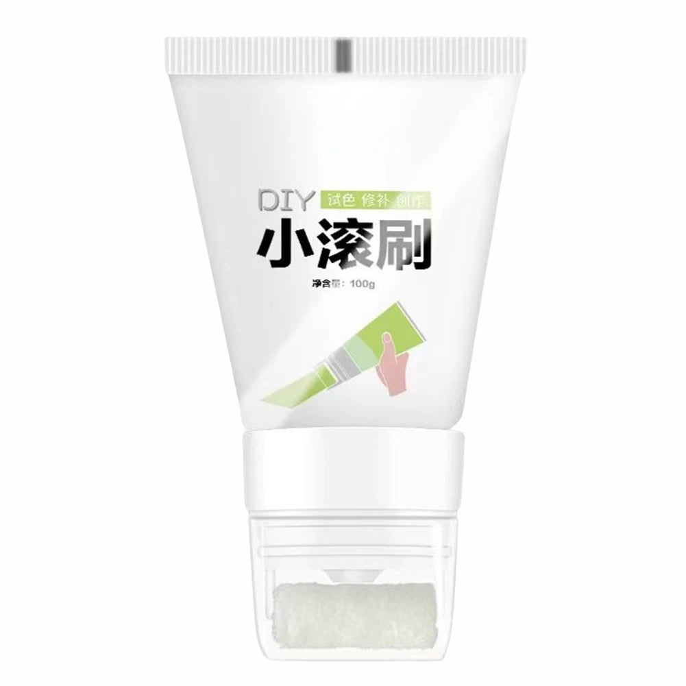 100g White Pink Wall Small Roller Brush Paint Interior Wall Repair Household Wall Graffiti Repair Environmental Protection Paint    Home Decor Supply | Online Retail | ShoreShopper.com