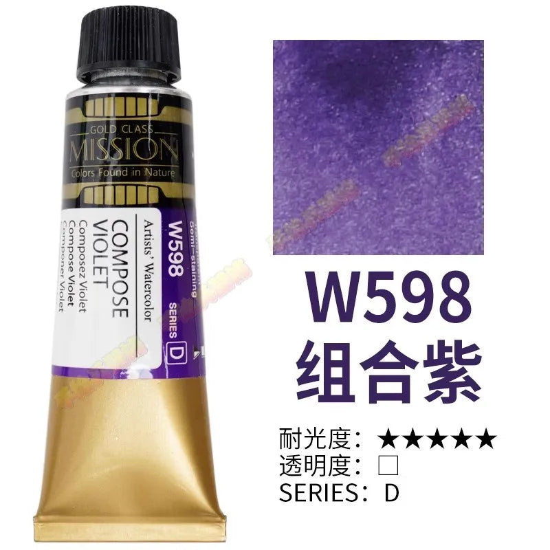 Korea MIJELLO tube watercolor artist 15ml watercolor paint mission series art supplies    Home Decor Supply | Online Retail | ShoreShopper.com