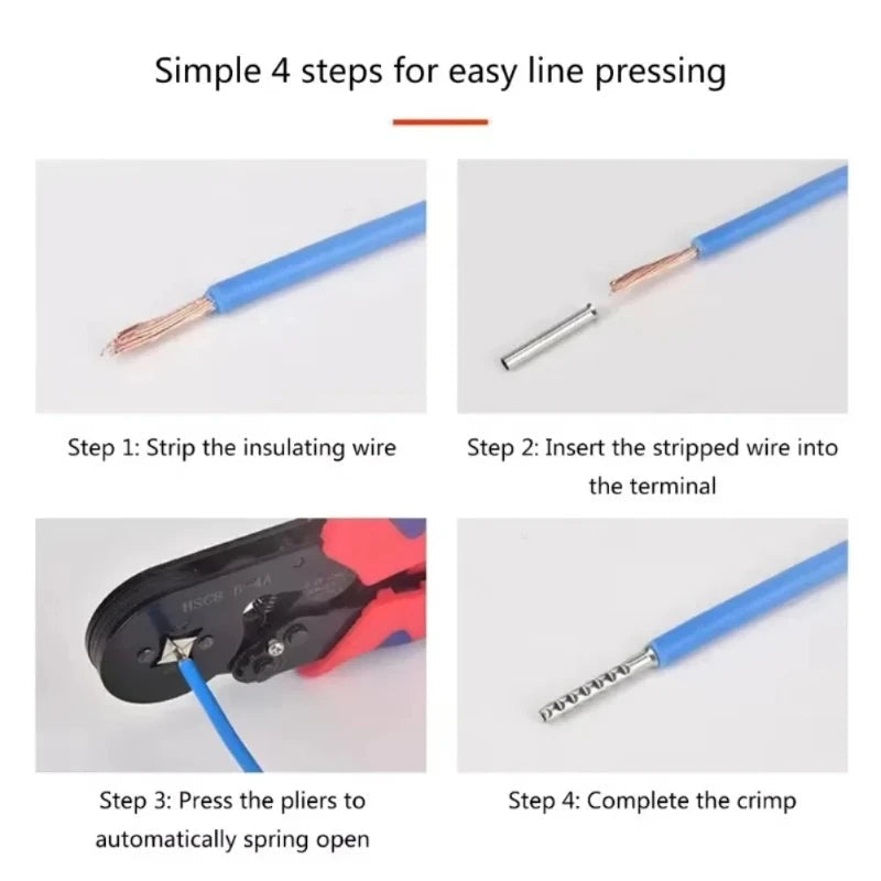 600/700pcs Bare Terminal Tubular Wire End Ferrules Mix Size Uninsulated Cable Sleeves Simple for Wire Connection Pin Crimp    Home Decor Supply | Online Retail | ShoreShopper.com
