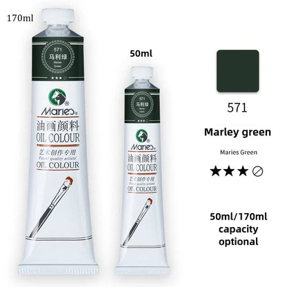 Marie's Oil Paint 170ML Oil Painting Art Creation Pigment Large Oil Paint Paint Single Commonly Used 24 Colors    Home Decor Supply | Online Retail | ShoreShopper.com