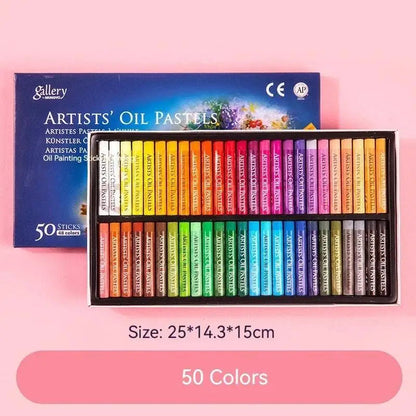 Artists' Soft Oil Pastels, Professional Set of 12/25/48 Assorted Color, Water-Soluble Non-toxic Drawing Supplies    Home Decor Supply | Online Retail | ShoreShopper.com