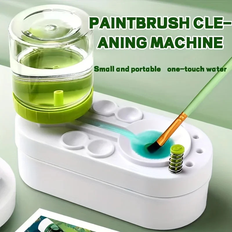 Paintbrush Cleaner, Art Tool, Water Droplet with Water Circulation System for Watercolor Brushes (Used by Students and Artists)    Home Decor Supply | Online Retail | ShoreShopper.com