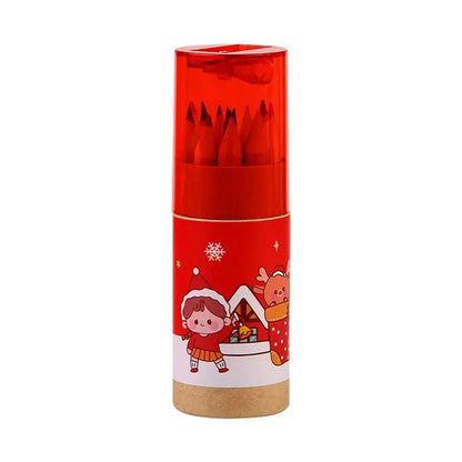Supplies with Built-in Sharpener Sketch Supplies Drawing Pencils Wooden Pencils Christmas Colored Pencils Sketching Pen    Home Decor Supply | Online Retail | ShoreShopper.com