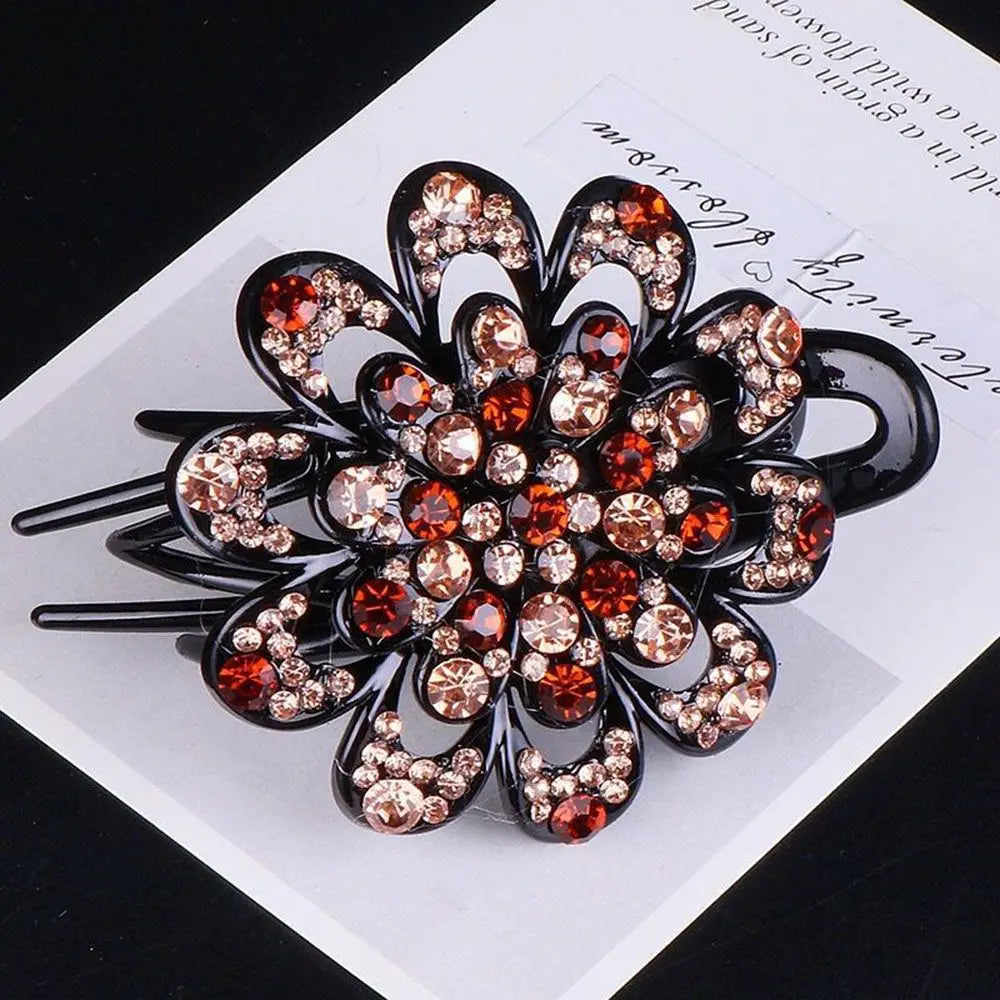 1pcs Ponytail Headwear Headwear Hair Accessories Duckbill Clip Hair Claws Hairgrip Women Hair Clips Rhinestone Hairpin    Your Coastal Marketplace | Shoreshopper.com