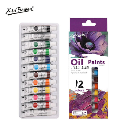 9mL, Oil Paint Set for Fabric Clothing, Nail Glass Drawing, Waterproof Art Supplies,12 Colors, Wholesale    Home Decor Supply | Online Retail | ShoreShopper.com
