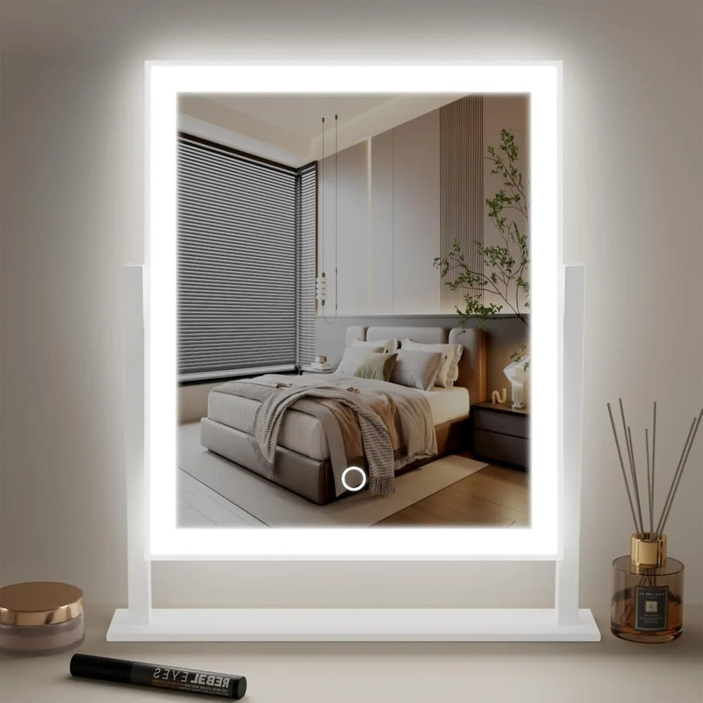 Lighted led Makeup Mirror Hollywood Mirror Vanity Makeup Mirror with Lights    Home Decor Supply | Online Retail | ShoreShopper.com