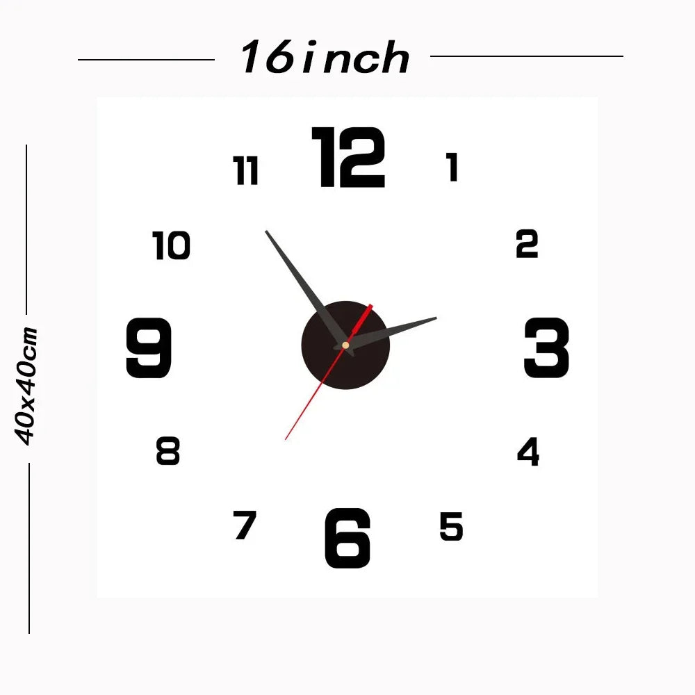 Children's Study Non-Ticking Wall Clock Luxury Silent Battery Operated Round Wall Clock for  Modern Simple Style Home Decor    Home Decor Supply | Online Retail | ShoreShopper.com