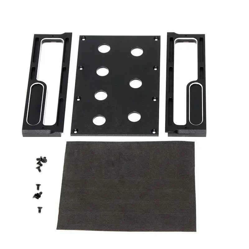 RC Cars Metal Repair Station Work Stand Assembly Platform for RC 1/8 1/10 Rock Crawler Climbing Cars Model Accessories