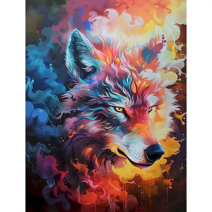 Diy Paint By Numbers For Adults Beginners Wolf Animals Acrylic Painting By Number Kits Home Decoration Framelessless    Home Decor Supply | Online Retail | ShoreShopper.com