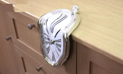 Melting Distorted Surreal Novelist Salvador Dali Style Decorative Clock    Home Decor Supply | Online Retail | ShoreShopper.com