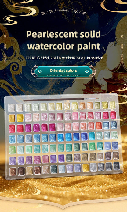 12/98/150/180 Colors Pearl Solid Water Color Paint Set Portable Professional Watercolor Painting School Art Supplies Stationery    Home Decor Supply | Online Retail | ShoreShopper.com