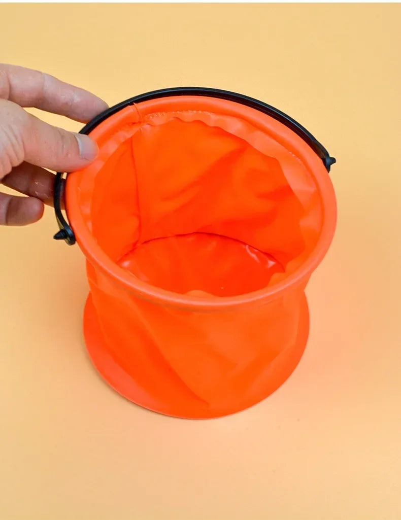 Beach Sand Bucket Toy  Collapsible Bucket Gardening Tool Outdoor Pool Play Tool Kids Summer Water Fun Toy Birthday Gift    Your Coastal Marketplace | Shoreshopper.com