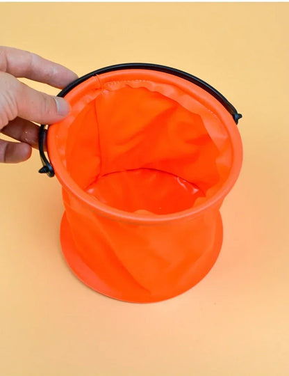 Beach Sand Bucket Toy  Collapsible Bucket Gardening Tool Outdoor Pool Play Tool Kids Summer Water Fun Toy Birthday Gift    Your Coastal Marketplace | Shoreshopper.com