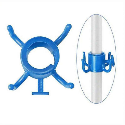 Beach Umbrella Hook Hanging Camping Trip Four Corner Beach Umbrella Hook Clasp for Towels Bags Hats Tent Accessories Tent Hook