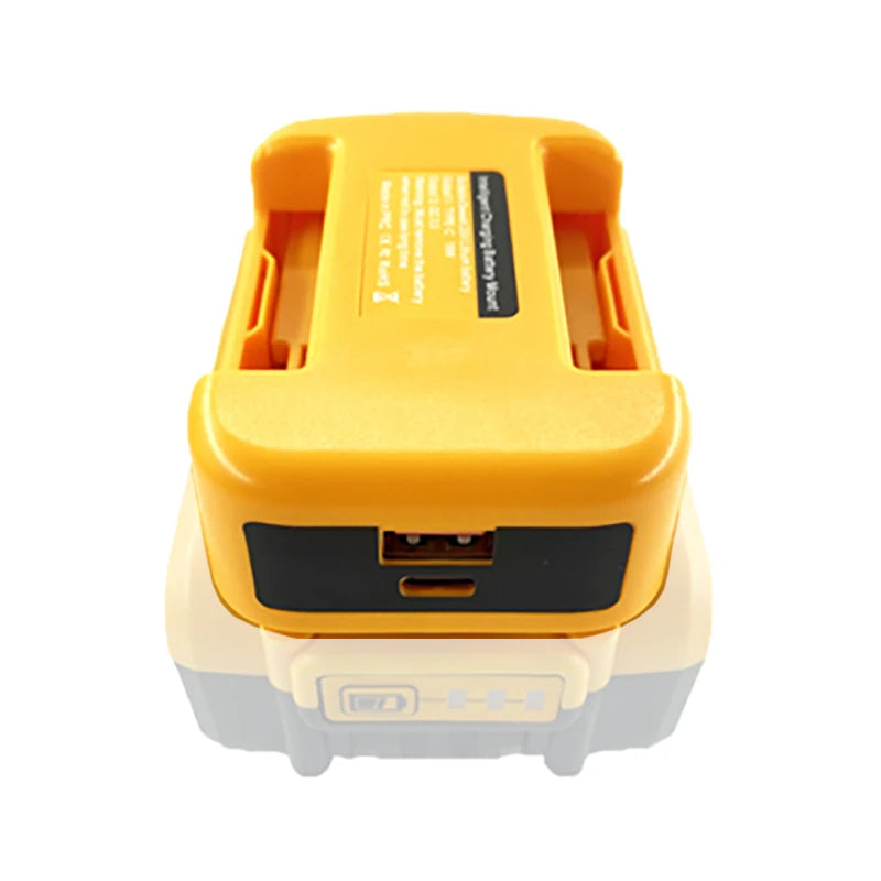 Li-ion Battery Parts Adapter For DEWALT 20V DCB200 For Makita 18V BL1830 Lithium Batteries Case Type C USB Power Bank Charger    Home Decor Supply | Online Retail | ShoreShopper.com
