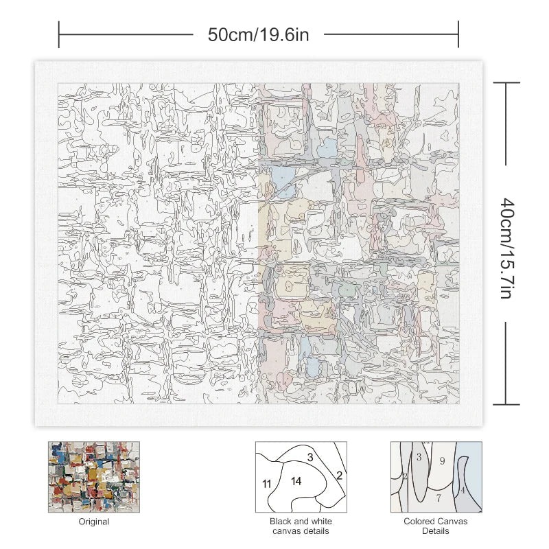 CHENISTORY Paint By Number House Landscape Kits Drawing On Canvas DIY Pictures By Number HandPainted Gift Home Decoration    Home Decor Supply | Online Retail | ShoreShopper.com