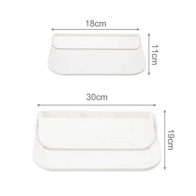 1pc Foldable Wall-mounted Shelf, For Bathroom, Toilet, Kitchen, Bedside, No Drilling Phone Storage, Wifi Router Storage    Home Decor Supply | Online Retail | ShoreShopper.com