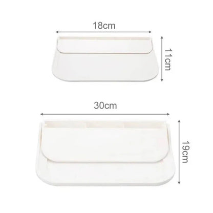 1pc Foldable Wall-mounted Shelf, For Bathroom, Toilet, Kitchen, Bedside, No Drilling Phone Storage, Wifi Router Storage    Home Decor Supply | Online Retail | ShoreShopper.com