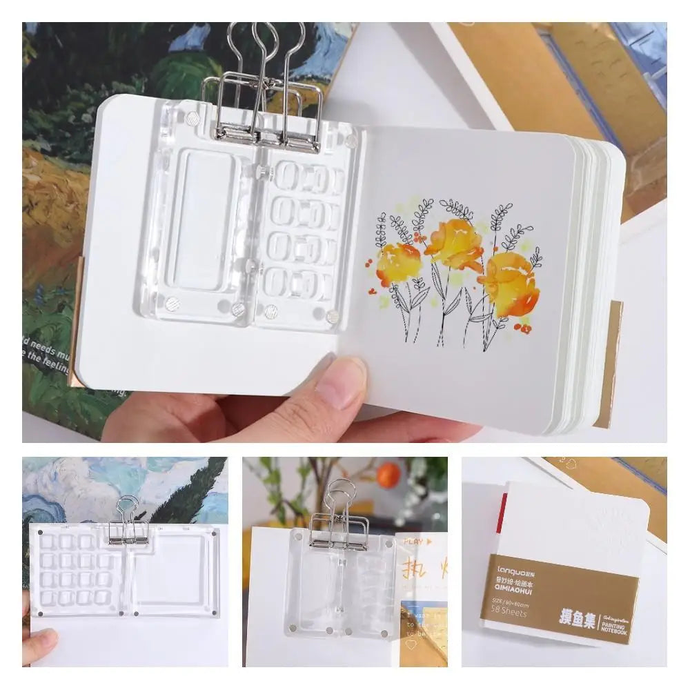 Art Supplies Acrylic Watercolor Paint Palette 8/15 Grid Mini Paint Pigment Box Portable Waterproof Empty Paint Box Student    Home Decor Supply | Online Retail | ShoreShopper.com