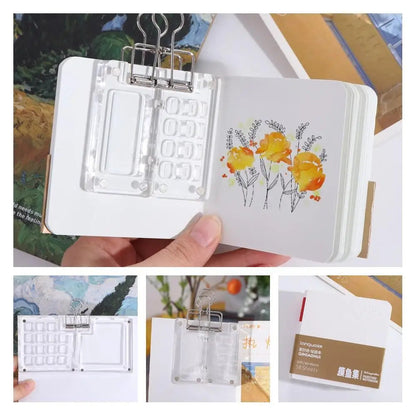 Art Supplies Acrylic Watercolor Paint Palette 8/15 Grid Mini Paint Pigment Box Portable Waterproof Empty Paint Box Student    Home Decor Supply | Online Retail | ShoreShopper.com