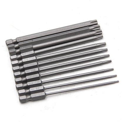 50-75-100mm Hollow Plum Blossom Extended S2 Bit Hexagon Handle Screwdriver Bit Screwdriver Tool Set    Home Decor Supply | Online Retail | ShoreShopper.com