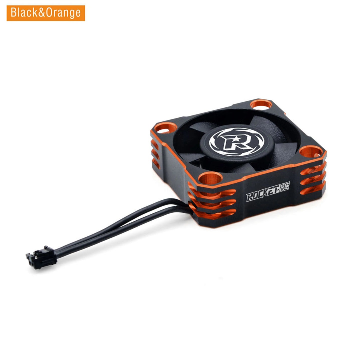 ROCKET-RC 25/30/35/40/50mm V2 Metal Cooling Fan 32000/28000/21000/16000/10000RPM for 1/8 1/10 1/12 RC Car 540/550/3650 Motor ESC    Home Decor Supply | Online Retail | ShoreShopper.com