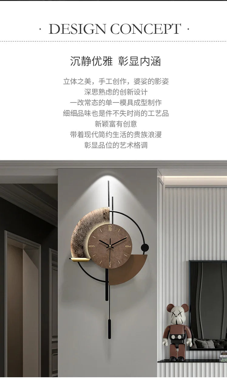 Voice Control Artist of Life Optional Luminous House Clock    Home Decor Supply | Online Retail | ShoreShopper.com