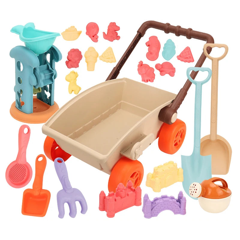 Beach Toys for Kids Sand Toys 31pieces Set Sand Bucket Shovel Rake Toys for Beach Sea Animal Molds Travel Sandbox Toys for Toddl    Your Coastal Marketplace | Shoreshopper.com