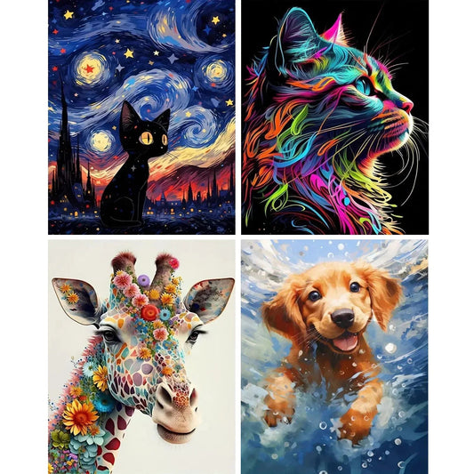 1pc Paint by Numbers Kit for Adults Beginner on Canvas, Painting Kits for Adults, DIY Hobbies for Women, Frameelss    Home Decor Supply | Online Retail | ShoreShopper.com