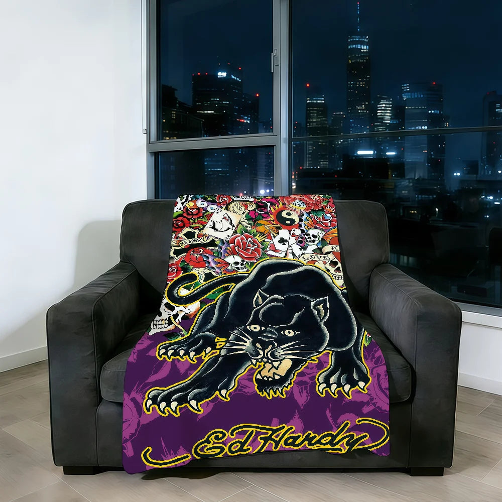 Blanket Super Warm Comfortable Plush Throw E-Ed Blanket Child Home Sofa Fashion H-Hardy-ES Brand Bedroom Gift    Your Coastal Marketplace | Shoreshopper.com