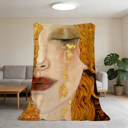 Blanket Super Warm Comfortable Plush Throw K-Klimt Blanket G-Gustav Kiss Child Home Sofa Bedroom The Gift    Your Coastal Marketplace | Shoreshopper.com