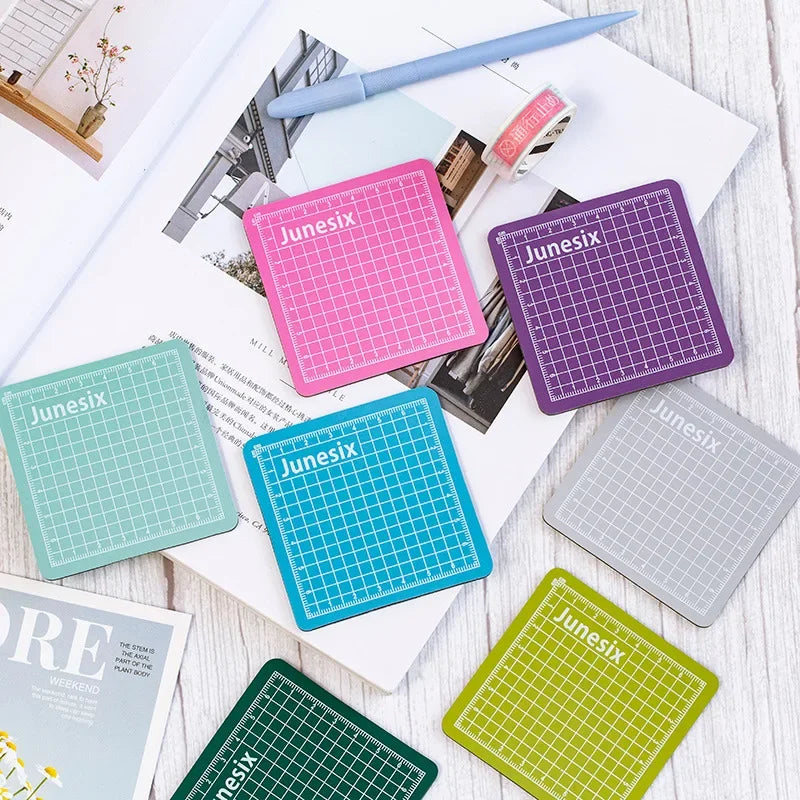 1PC Colorful Mini Model Cutting Mat Engraving Pad Art Supplies Stationery School Supplies 8*8cm for Art Supplies School Tools    Home Decor Supply | Online Retail | ShoreShopper.com