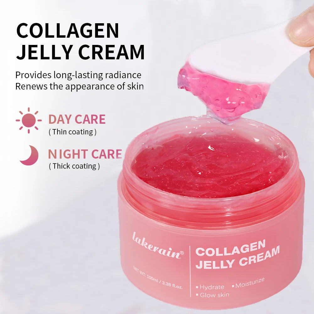 Anti Aging Collagen Face Cream 100ml Niacinamide Moisturizer Hydrating Gel For Tightening Soothing Firmness Skincare - ShoreCo.Shop