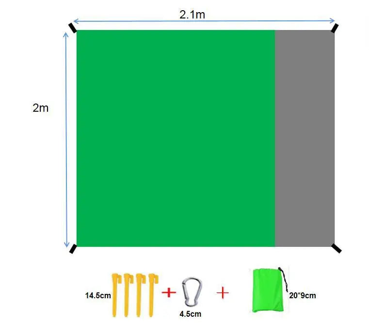 Beach Blanket Super Large 79 x 83 Inch Sandproof Waterproof Soft Comfortable Material Light Weight Portable for Beach Outdoor    Your Coastal Marketplace | Shoreshopper.com