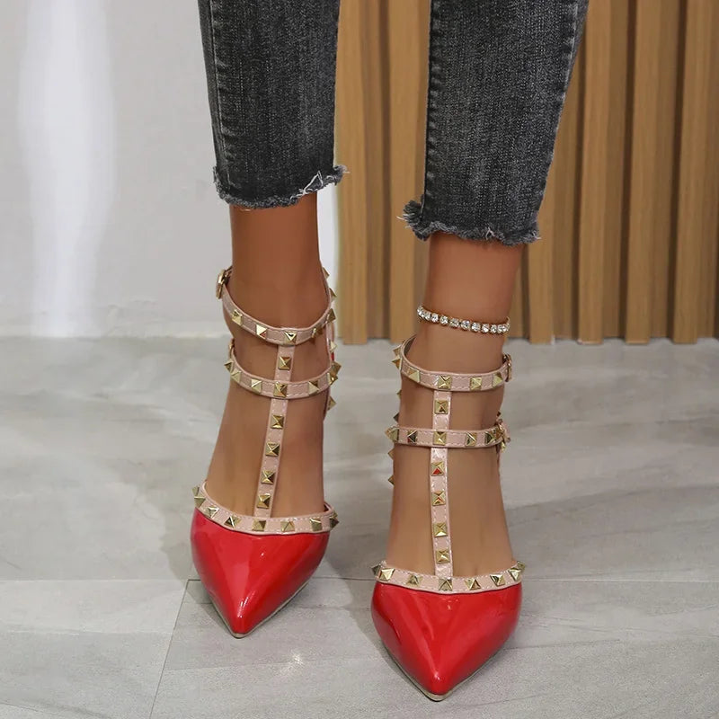 Shoes Woman 2022 Summer Ladies High Heels Valentine Shoes Female Pointed Toe Pumps For Womens Shoe Zapatos Chaussure Femme    Your Coastal Marketplace | Shoreshopper.com