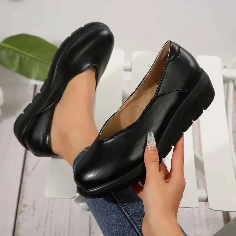 2025 New Women Fashion Wedge Heel Pumps Spring Summer Lightweight Platform Woman Soft Sole Comfort Casual Shoes Женская Обувь