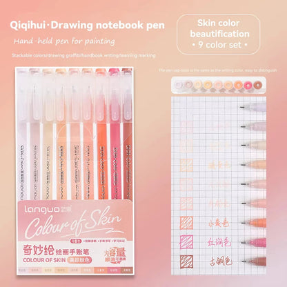 Languo 27-207 Colors Of One Set Drawing Handbook Pens Student DIY Graffiti Multi-Color Gel Pen Writing Marker Stationery    Home Decor Supply | Online Retail | ShoreShopper.com