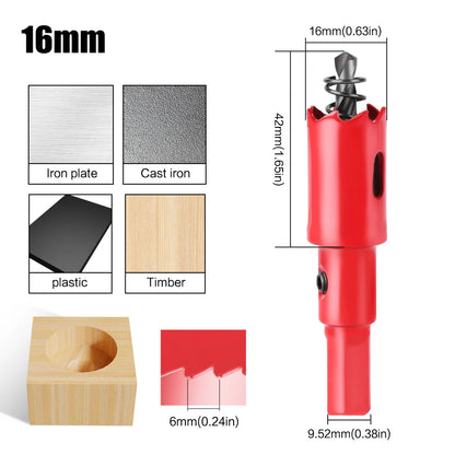 1pc 15-200mm M42 Bi-Metal Hole Saw HSS Drill Bit for Metal Iron Aluminum Stainless Plastic DIY Wood Cutter Tools    Home Decor Supply | Online Retail | ShoreShopper.com