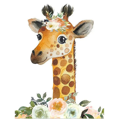 GATYZTORY Paint By Number For Kids Painting Animal And Flower 20x20cm Decorative Paintings Kill Time Easy Hand Painting    Home Decor Supply | Online Retail | ShoreShopper.com